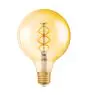 Osram Vintage 1906 LED E27 Globe Filament Goud 125mm 4.5W 250lm - 820 Zeer Warm Wit | Dimbaar - Vervangt 28W
